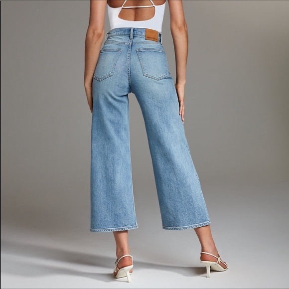 DENIM FORUM WIDE LEG - Picture 1 of 4